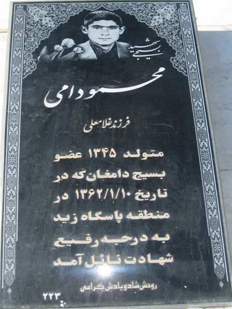 مزار شهید محمود امی