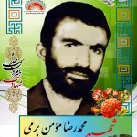 شهید محمدرضا مؤمن برمی